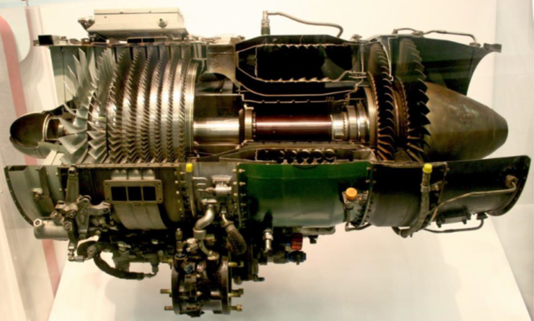 Turbojet Engine Diagram 2